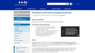 
                            12. Was ist PPM? - Hochschule Heilbronn