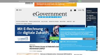 
                            4. Was ist Secure Access to Federated eJustice / eGovernment (SAFE)?