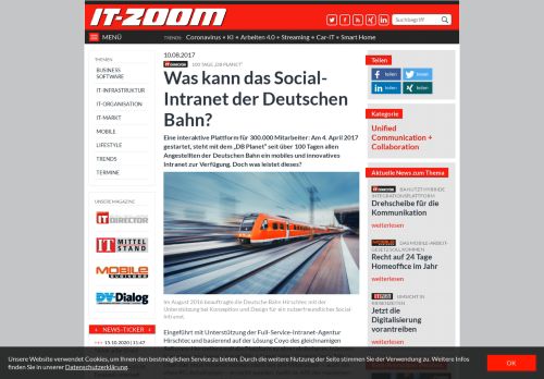 
                            7. Was kann das Social-Intranet der Deutschen Bahn? | Unified ...