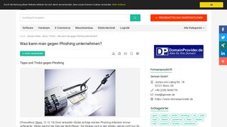 
                            7. Was kann man gegen Phishing unternehmen? - Gerwan GmbH ...