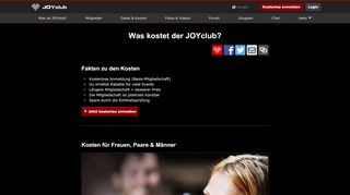 
                            3. Was kostet der JOYclub?