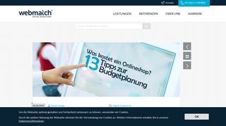 
                            3. Was kostet ein Onlineshop? 13 E-Commerce-Tipps - Webmatch