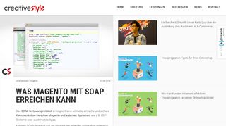 
                            5. Was Magento mit SOAP erreichen kann - creativestyle