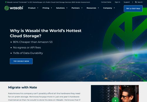 
                            13. Wasabi Technologies: Hot Cloud Storage | Object Storage