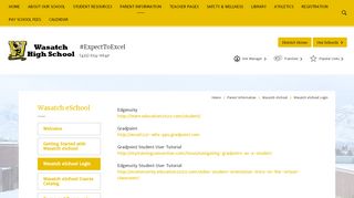 
                            9. Wasatch eSchool / Wasatch eSchool Login