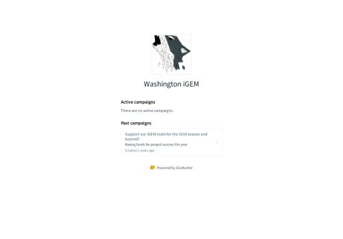 
                            13. Washington iGEM - Givebutter