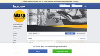 
                            7. Wasp Barcode Technologies - About | Facebook