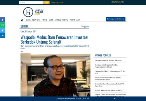 
                            3. Waspadai Modus Baru Penawaran Investasi Berkedok Untung ...