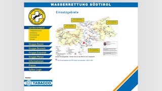 
                            12. Wasserrettung Südtirol - Landesverband - Einsatzgebiete