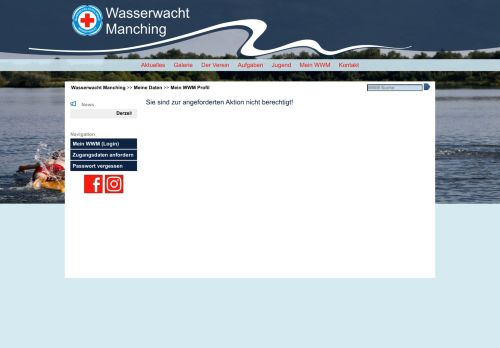 
                            7. Wasserwacht Manching - Mein WWM Profil