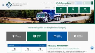 
                            9. Waste Connections: Waste Collection, Disposal & Recycling Services