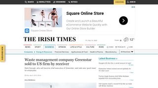 
                            12. Waste management company Greenstar sold to US firm by receiver
