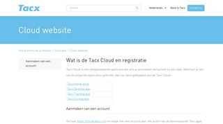 
                            2. Wat is de Tacx Cloud en registratie – Hoe kunnen we je helpen