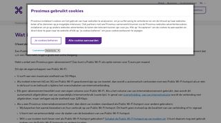 
                            9. Wat is een Smart Wi-Fi hotspot? | Proximus