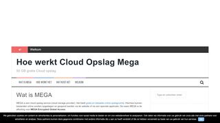 
                            3. Wat is MEGA – Hoe werkt Cloud Opslag Mega