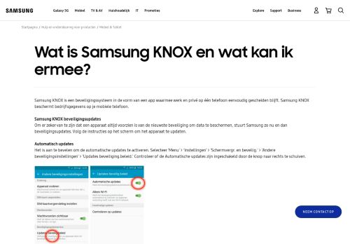 
                            8. Wat is Samsung KNOX en wat kan ik ermee? | Samsung Service NL