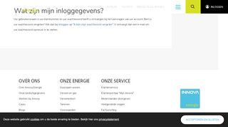 
                            5. Wat zijn mijn inloggegevens? - Innova Energie