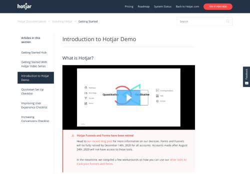 
                            13. Watch a Demo of Hotjar