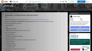 
                            10. Watch Dogs 2, a terminal, and you: What you can find : watch_dogs ...