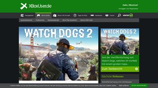 
                            10. Watch Dogs 2 - Spiele - XBoxUser.de