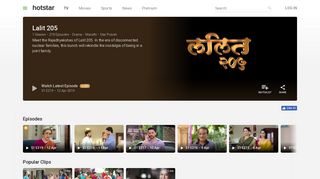 
                            11. Watch Lalit 205 Full Episodes Online for Free on hotstar.com