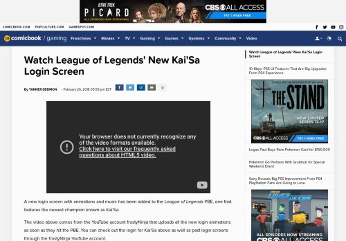 
                            3. Watch League of Legends' New Kai'Sa Login Screen - ComicBook.com