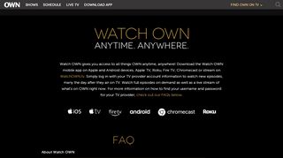
                            1. Watch OWN App - Oprah.com