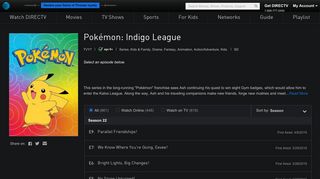 
                            7. Watch Pokémon: Indigo League Online | Stream Full Episodes ...