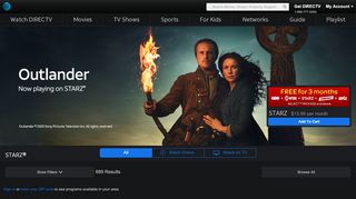 
                            6. Watch STARZ® - See What's On STARZ® | DIRECTV