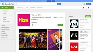 
                            5. Watch TBS - Apps on Google Play