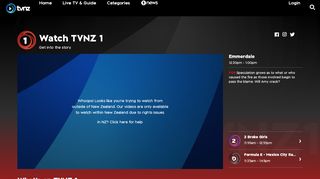 
                            8. Watch TVNZ 1 - Free Live TV | TVNZ | TVNZ OnDemand