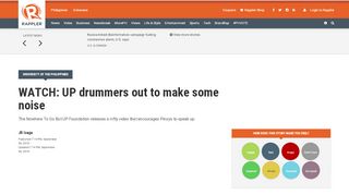 
                            11. WATCH: UP drummers out to make some noise - Rappler