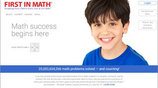 
                            1. Watch Video - First In Math | Online Math Practice, K-8 Fact Fluency
