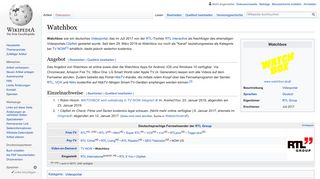
                            8. Watchbox – Wikipedia