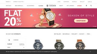 
                            2. Watches - Buy Watches online for Men and Women at Titan E-Store