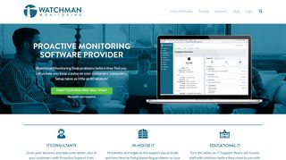 
                            9. Watchman Monitoring: Proactive Monitoring Software Provider