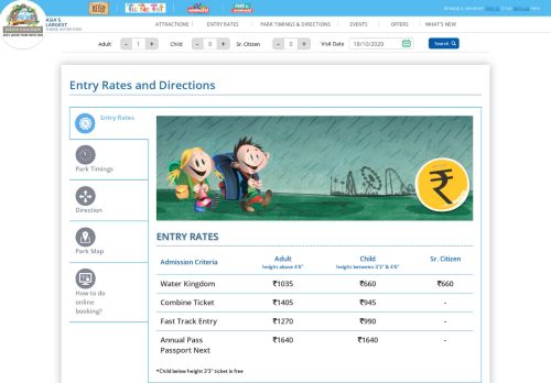 
                            5. Water Kingdom - Water park entry rates | Theme Park Ticket Pricing ...