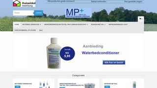 
                            2. Waterbedconditioner en Waterbed onderhoudproducten - MP+