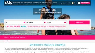 
                            10. Watersport holidays in France - Siblu