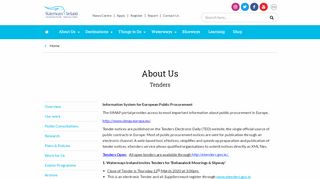 
                            10. Waterways Ireland | About Us | Tenders