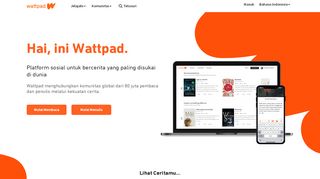 
                            4. Wattpad Bahasa Indonesia - Where stories live