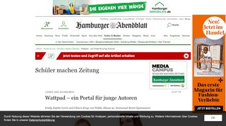 
                            13. Wattpad – ein Portal für junge Autoren - Schüler machen Zeitung ...