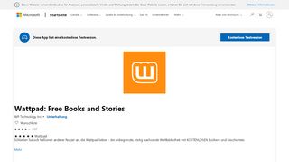 
                            10. Wattpad: Free Books and Stories beziehen – Microsoft Store de-DE