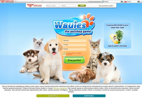 
                            2. Wauies – Gra online z psami