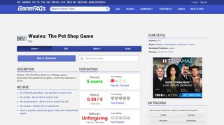 
                            11. Wauies: The Pet Shop Game for PC - GameFAQs