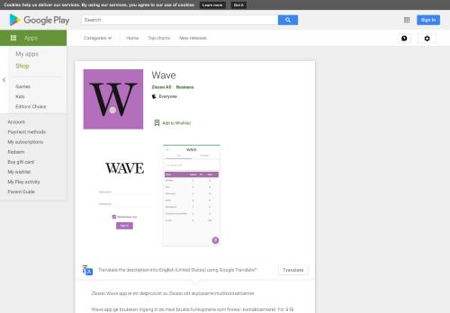 
                            13. Wave - Apps on Google Play