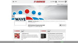 
                            4. WAVE Distribution & Computersysteme GmbH in Linden | Übersicht