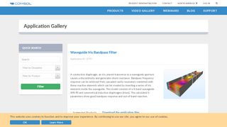 
                            10. Waveguide Iris Bandpass Filter - Comsol