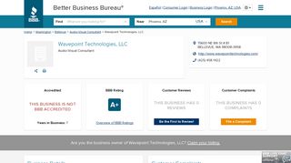 
                            11. Wavepoint Technologies, LLC | Better Business Bureau® Profile