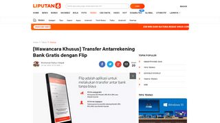 
                            11. [Wawancara Khusus] Transfer Antarrekening Bank Gratis dengan Flip